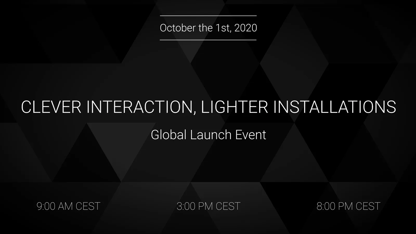 Clever Interaction, Lighter Installations