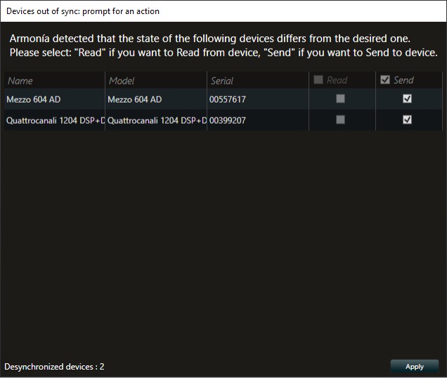 Desynchronization Window