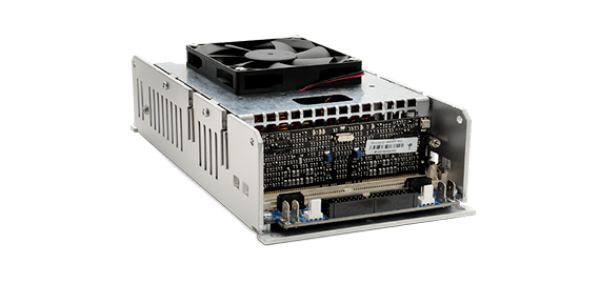DigiMod 3004PFC2 amplifier module with one cooling fan