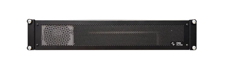 ENEA PS-FRM rack mounting frame, front view with perforated panel