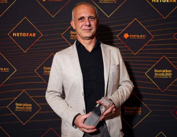 AV Industry Influencer Award, Inavation Awards 2020 - Claudio Lastrucci