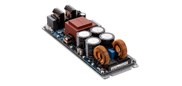 LiteMod amplifier module, open circuit board with two toroidal coils