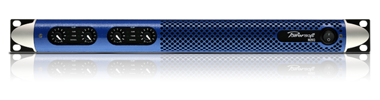 Powersoft M28Q amplifier, front panel