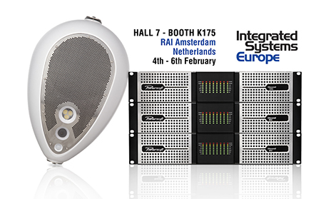ISE promo: Deva unit and three Ottocanali amplifiers, Hall 7 booth K175, RAI Amsterdam, 4-6 February
