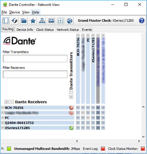 dante controller