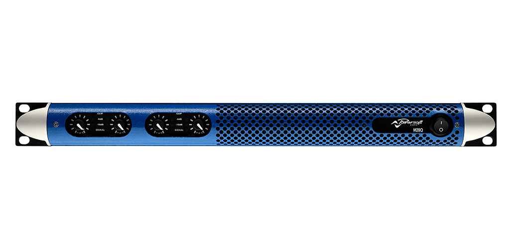 M28Q【生産終了】｜4チャンネル可搬設備両用パワーアンプ